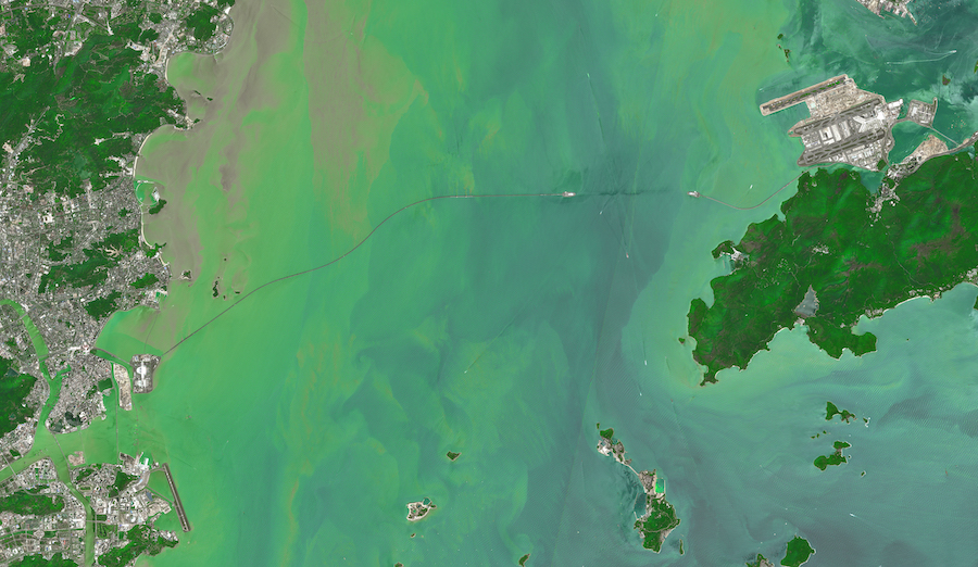 The Pearl of the Orient, Hong Kong from Space