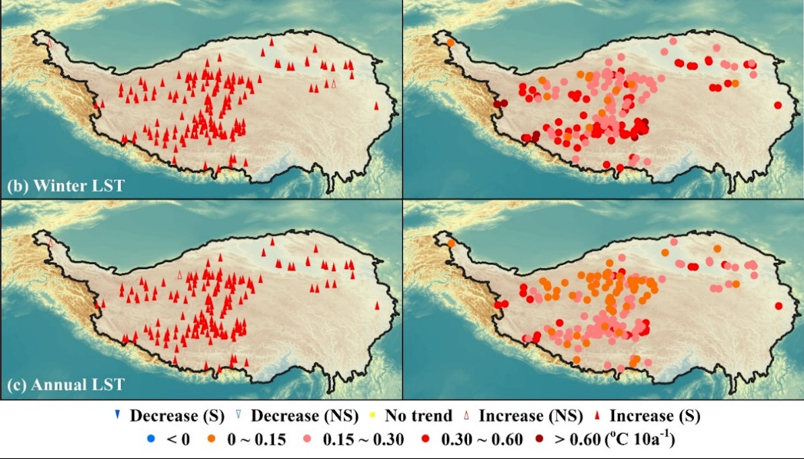 Rising Daily Surface Temperature of 160 Lakes over Tibetan Plateau during 40 Years