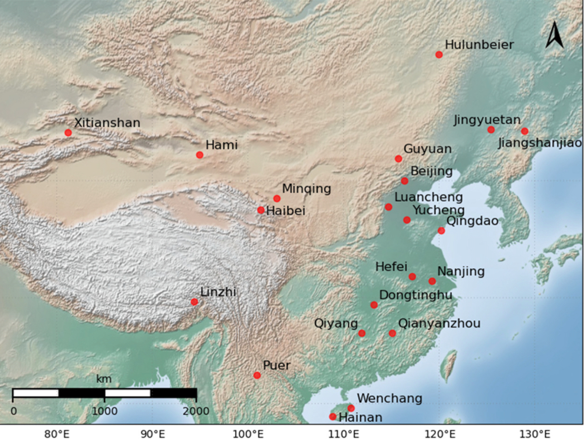 Study Enhances Validation of MERRA-2 Aerosol Optical Thickness Dataset in China