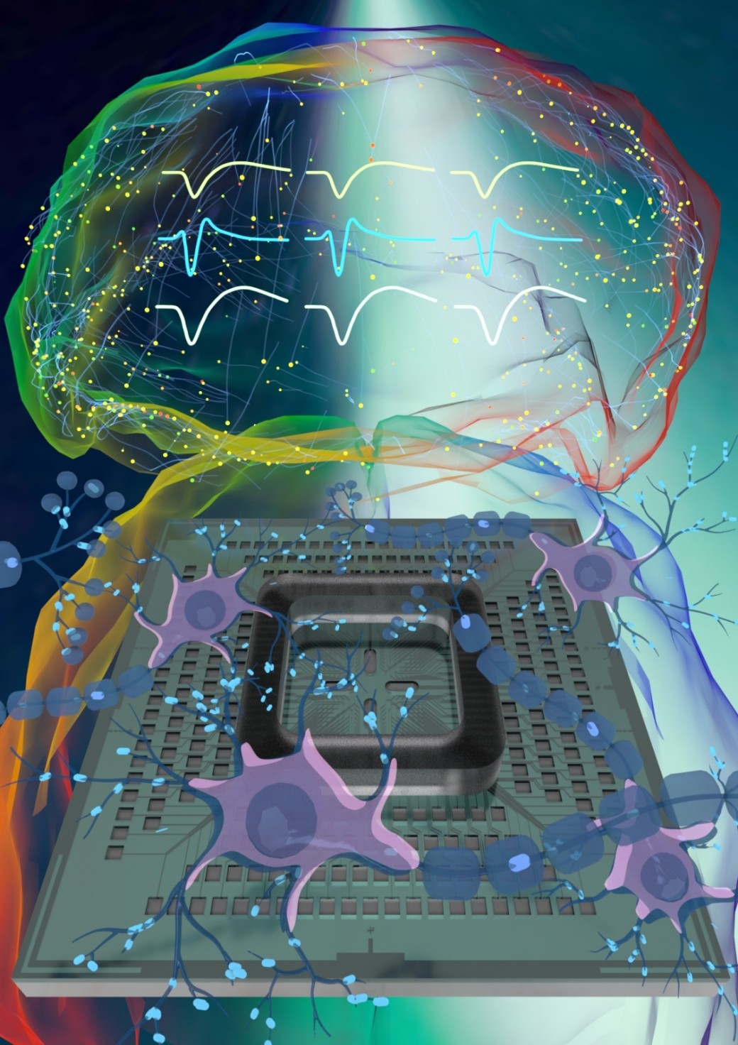 In Vitro Biological Neuronal Networks Offer Blueprint for Low-Power, High-Speed AI Computing
