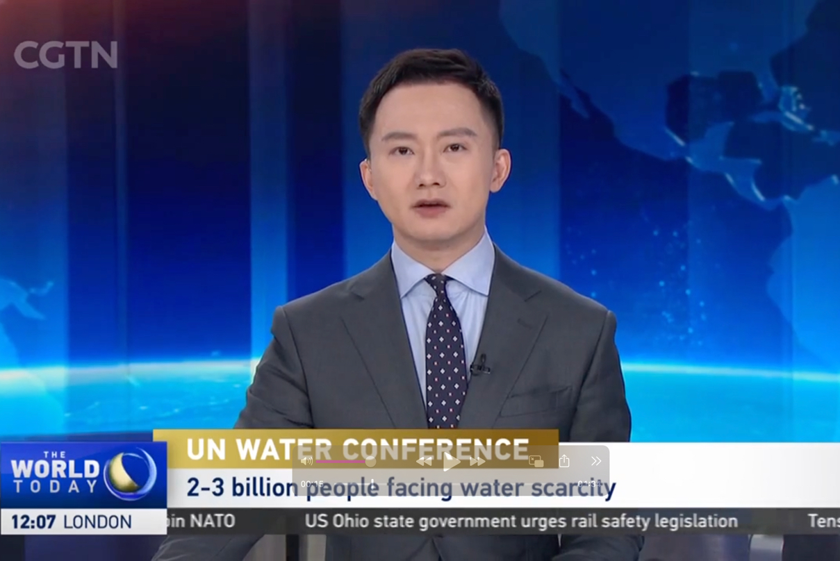 UN Water Conference: 2-3 billion people facing water scarcity